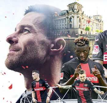 缘分续写，卡尔四年前曾作为拜仁球童与纳格尔斯曼拥抱